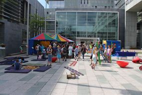 Ambiente des Ferienauftaktfest 2016