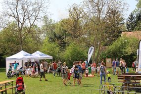 Besucher des Familienfest Donau-Auen