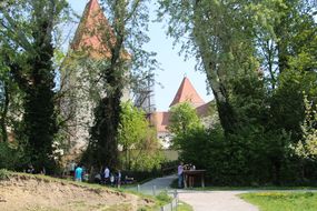 Idyllisches Ambiente beim Familienfest Donau-Auen