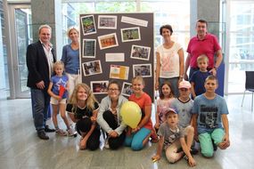 Gruppenfoto beim Ferienauftaktfest 2016 