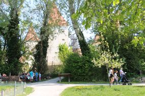 Schönes Wetter beim Familienfest Donau-Auen