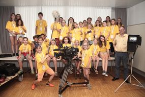 Gruppenfoto der Teilnehmerinnen und Teilnehmer der 3. Kinder Business Week