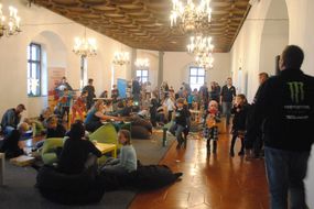 Spielraum beim 13. NÖ Spielefest auf der Schallaburg