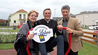 Eröffnung des "Spielplatz der Generationen" in Strasshof an der Nordbahn
