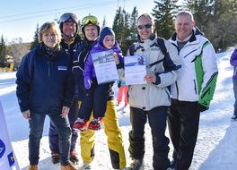 Strahlender Sonnenschein bei den NÖ Familienskitagen 2017