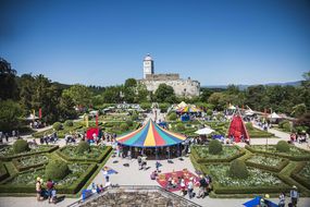Panoramabild NÖ Familienfest auf der Schallaburg 2018
