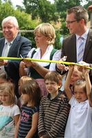 Feierliche Eröffnung des Schulfreiraum St. Peter in der Au