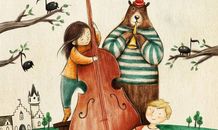 Coverfoto Familientag Grafenegg Kinder und ein Bär musizieren